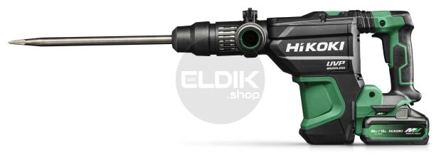 Hikoki DH3640DAW2Z Accu boor-breekhamer - 36 V / 9,2 J - SDS-Max - Exclusief lader en accu's - Kunststof koffer