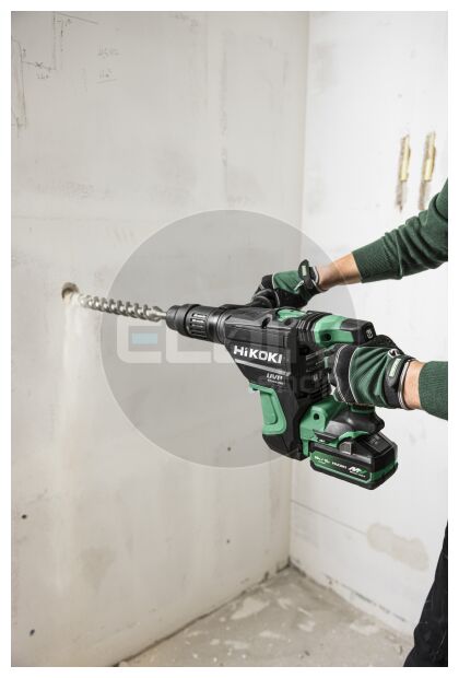 Hikoki DH3640DAW2Z Accu boor-breekhamer - 36 V / 9,2 J - SDS-Max - Exclusief lader en accu's - Kunststof koffer