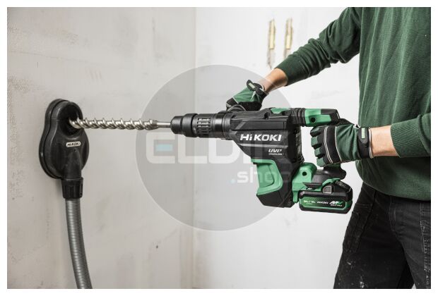 Hikoki DH3640DAW2Z Accu boor-breekhamer - 36 V / 9,2 J - SDS-Max - Exclusief lader en accu's - Kunststof koffer