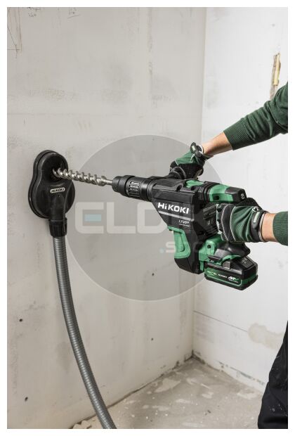 Hikoki DH3640DAW2Z Accu boor-breekhamer - 36 V / 9,2 J - SDS-Max - Exclusief lader en accu's - Kunststof koffer