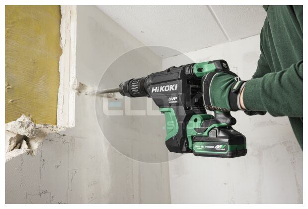 Hikoki DH3640DAW2Z Accu boor-breekhamer - 36 V / 9,2 J - SDS-Max - Exclusief lader en accu's - Kunststof koffer