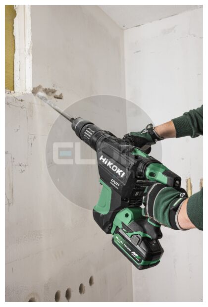 Hikoki DH3640DAW2Z Accu boor-breekhamer - 36 V / 9,2 J - SDS-Max - Exclusief lader en accu's - Kunststof koffer