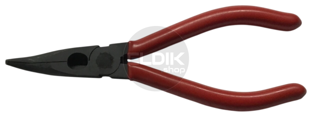 Radiotang gebogen + zijsnijder 140 mm