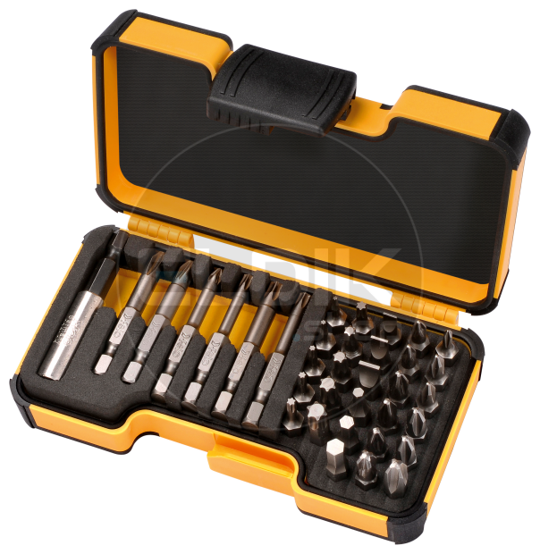 Felo 020 735 16 Bitset Sleuf, Philips, Torx®, Inbus en Pozidrive 35 delig