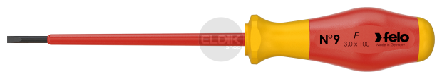 Felo 913 030 90 VDE Schroevendraaier Sleuf 3,0