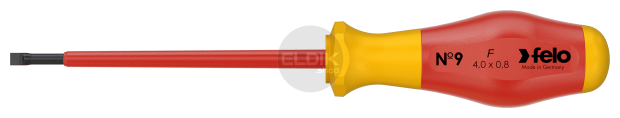 Felo 913 040 90 VDE Schroevendraaier Sleuf 4,0