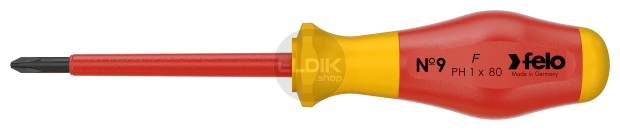 Felo 914 102 90 VDE Schroevendraaier Philips 1