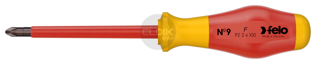 Felo 915 203 90 VDE Schroevendraaier Pozidrive 2