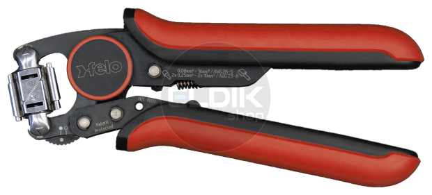 Felo 583 230 40 Professionele adereindhulstang 360° - 0,08 - 16 mm2