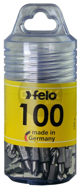 Felo 021 011 17 Schroefbit PZ1 x 25 mm | Koker a 100 stuks