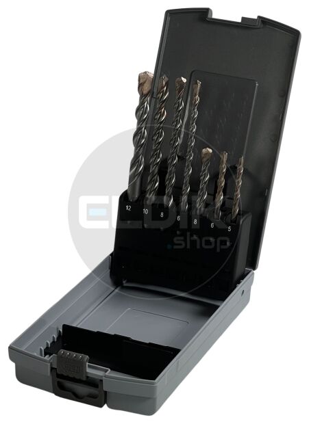 Hikoki 782535 SDS-Plus borenset | 2-snijder | 7-delig in metalen cassette