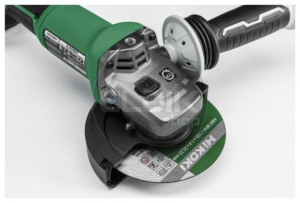 Hikoki G1813DVFWQZ Accu haakse slijpmachine- 18V / 125 mm - Inclusief lader en 2 x BSL1850MA accu's - In HSC III koffer