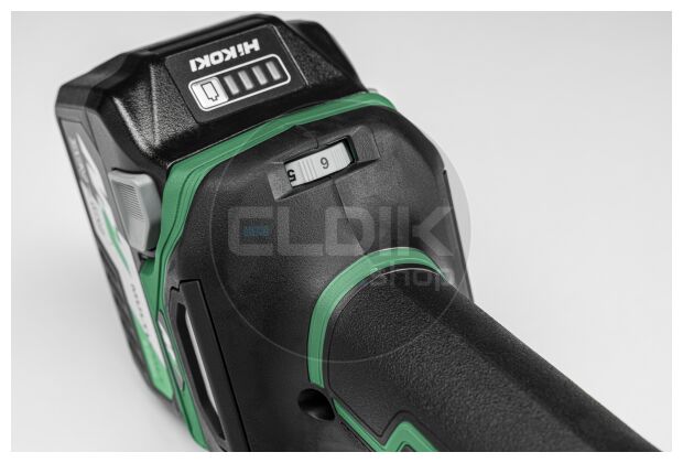 Hikoki G1813DVFWQZ Accu haakse slijpmachine- 18V / 125 mm - Inclusief lader en 2 x BSL1850MA accu's - In HSC III koffer