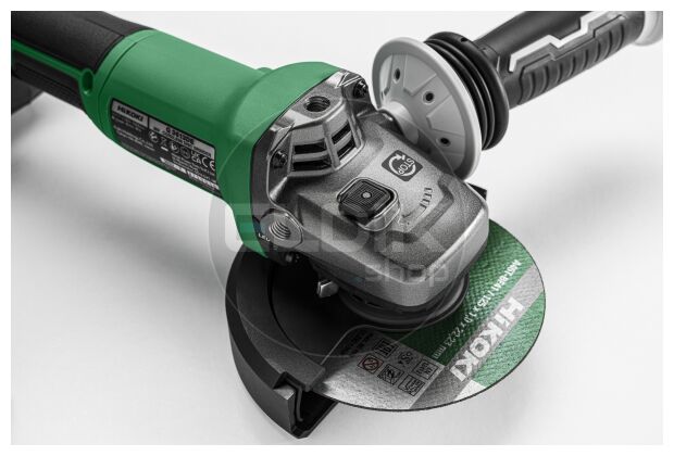 Hikoki G3613DEW2Z Accu haakse slijpmachine- 36V / 125 mm - Exclusief lader en accu's- In HSC III koffer