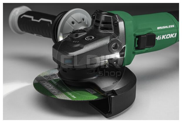 Hikoki G3613DEWQZ Accu haakse slijpmachine- 36V / 125 mm - Inclusief lader en 2 MV accu's - In HSC III koffer