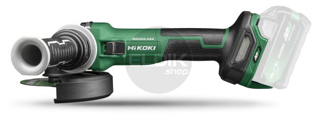 Hikoki G3613DEW2Z Accu haakse slijpmachine- 36V / 125 mm - Exclusief lader en accu's- In HSC III koffer