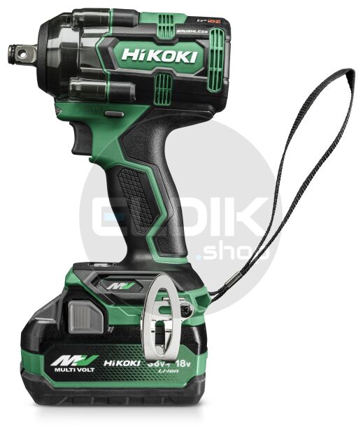 Hikoki WR36DHWRZ Accu slagmoersleutel - 36 V / 380 Nm-700 Nm / 1/2" - Inclusief lader en 2x MV accu's - HSC II koffer