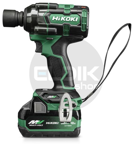 Hikoki WR36DHWRZ Accu slagmoersleutel - 36 V / 380 Nm-700 Nm / 1/2" - Inclusief lader en 2x MV accu's - HSC II koffer
