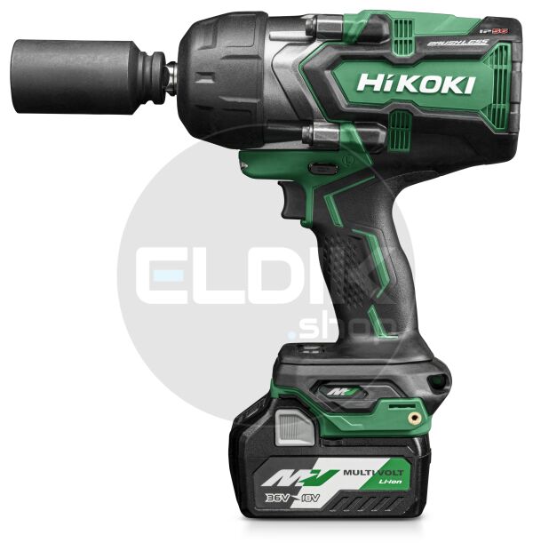 Hikoki WR36DGWRZ Accu slagmoersleutel - 36 V / 2 xMV accu / 1.400 Nm -2.000 Nm / 1/2" - HSC III koffer