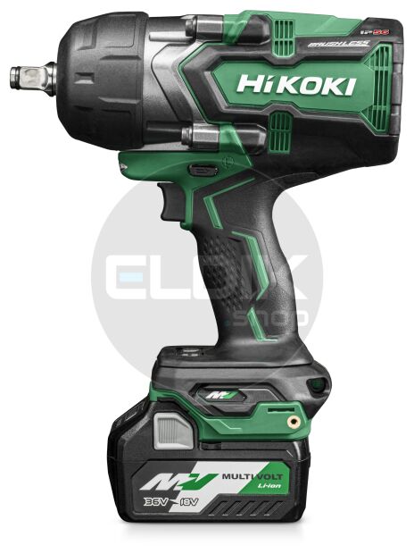 Hikoki WR36DGWRZ Accu slagmoersleutel - 36 V / 2 xMV accu / 1.400 Nm -2.000 Nm / 1/2" - HSC III koffer