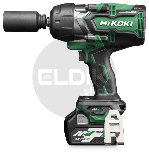 Hikoki WR36DGWRZ Accu slagmoersleutel - 36 V / 2 xMV accu / 1.400 Nm -2.000 Nm / 1/2" - HSC III koffer