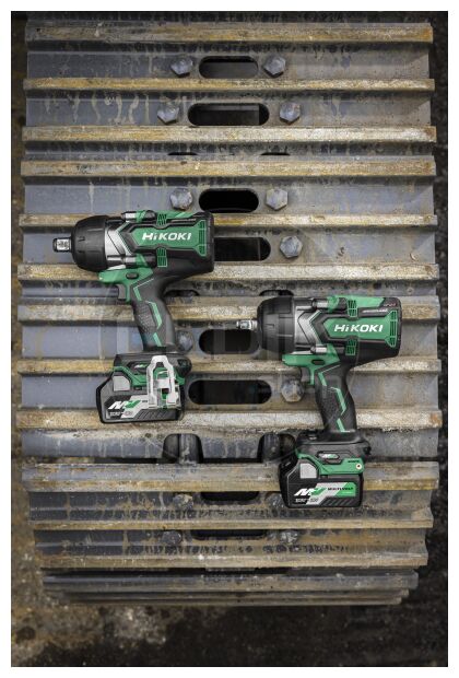 Hikoki WR36DGW4Z Accu slagmoersleutel - 36 V / 1.400 Nm-2.000 Nm / 1/2 " - Exclusief lader en accu's