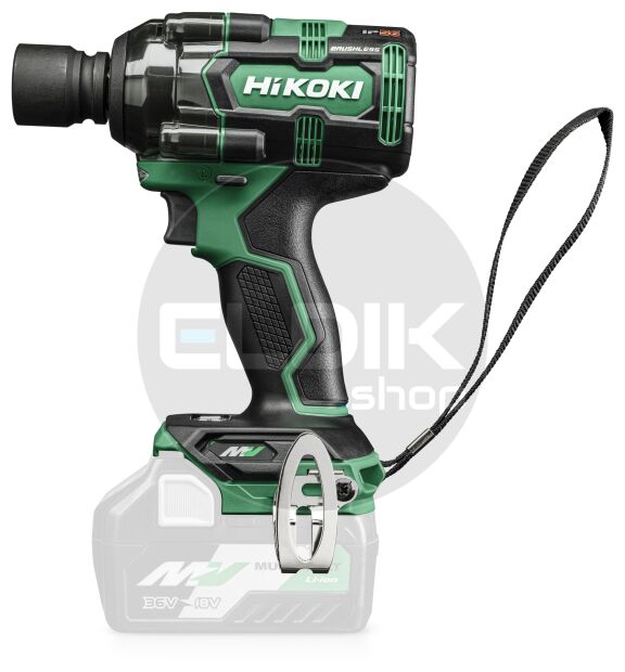Hikoki WR36DHW4Z Accu slagmoersleutel - 36 V / 380 Nm-700 Nm / 1/2" - Exclusief lader en accu's