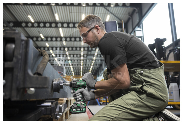 Hikoki WR36DHW2Z Accu slagmoersleutel - 36 V / 380 Nm-700 Nm / 1/2" - Exclusief lader en accu's - HSC II koffer