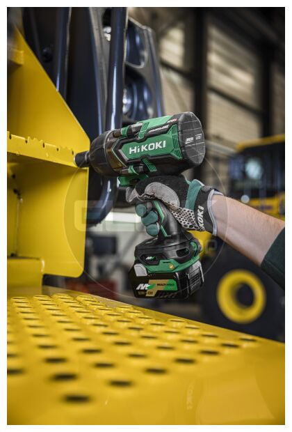 Hikoki WR36DGW4Z Accu slagmoersleutel - 36 V / 1.400 Nm-2.000 Nm / 1/2 " - Exclusief lader en accu's
