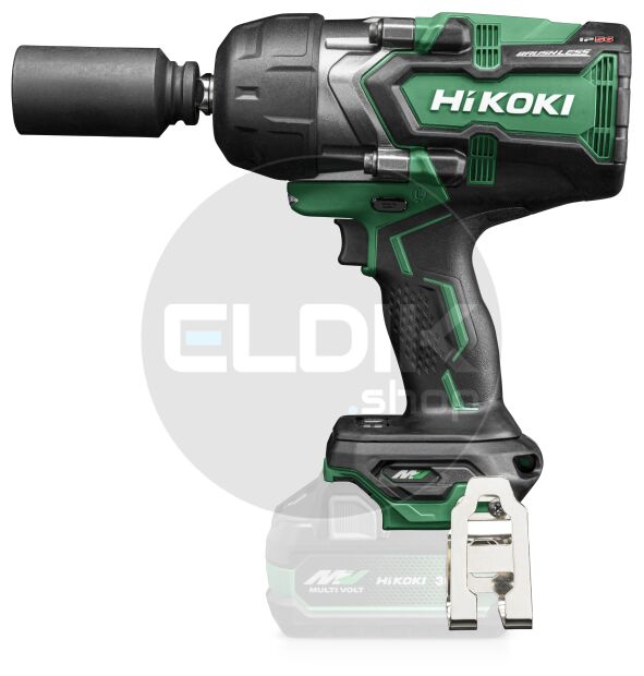 Hikoki WR36DGW4Z Accu slagmoersleutel - 36 V / 1.400 Nm-2.000 Nm / 1/2 " - Exclusief lader en accu's