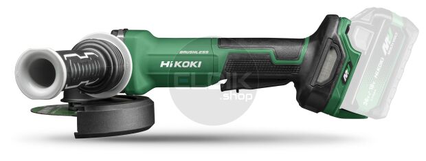 Hikoki G3613DFW2Z Accu haakse slijpmachine 36V / 125 mm - Exclusief lader en accu's- In HSC III koffer