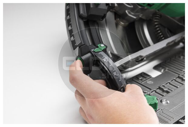 Hikoki KSC3606DPAWV1Z Accu invalzaag - 36V / 66 mm - Inclusief geleiderail 160cm, 2 x MULTI VOLT B accu en snellader - HSC IV koffer