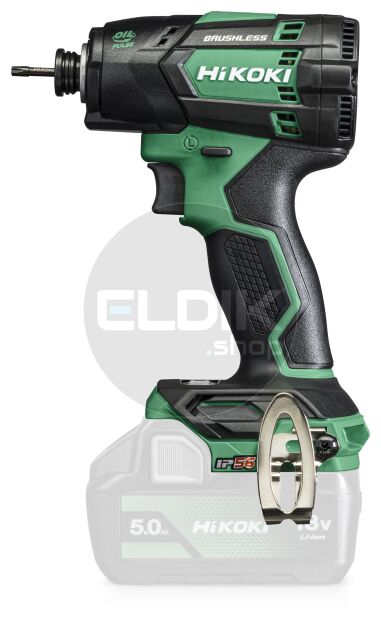 Hikoki WHP18DAW2Z Accu olie pulse schroevendraaier - 18V - 33 Nm - 1/4" - exclusief accu's en lader - in HSC II
