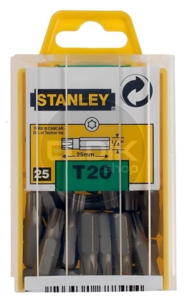 Stanley 1-68-842 1/4" Bits Torx T20
