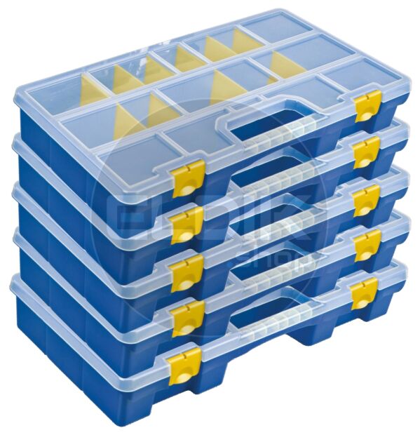 Tayg 49-16 5 x Assortimentsdoos L490 x B250 x H80 mm - Blauw - 049002/5