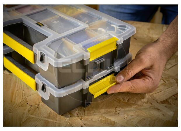 Stanley STST1-71197 2 x Sortmaster Organiser Light 297 x 224 x 71 mm | Duopack