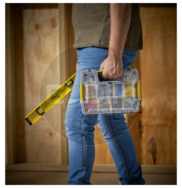 Stanley STST1-71197 2 x Sortmaster Organiser Light 297 x 224 x 71 mm | Duopack