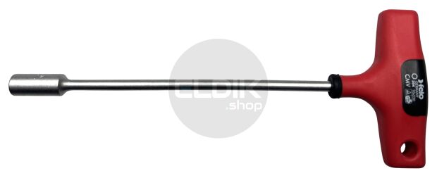 Felo 304 178 80 Schroevendraaier T-Greep Sok/Zeskant 17,0