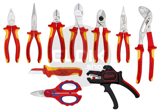 Knipex 17 81 34 Tangenset VDE | 10-delig