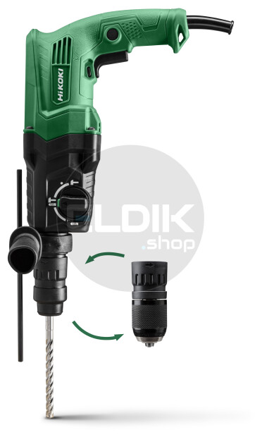 Hikoki DH24PMHWSZ Boor-breekhamer - 24 mm / 730 W / 2,7 Joule