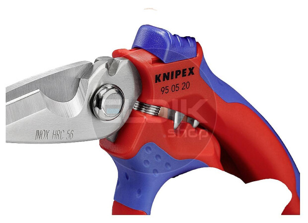 Knipex 95 05 20 SB Elektricienschaar met krimpfunctie