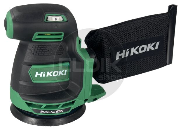 Hikoki SV1813DAW4Z Accu excenter schuurmachine - 18 V -125 mm / Exclusief accu's en lader
