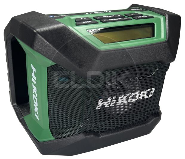 Hikoki UR18DAW4Z Digitale accu radio - 18 V / FM / DAB+ / Exclusief lader en accu's