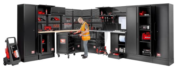 Facom RWS2-ROLL6M3ABS 6 Laden Gereedschapswagen voor onder de Werkbank