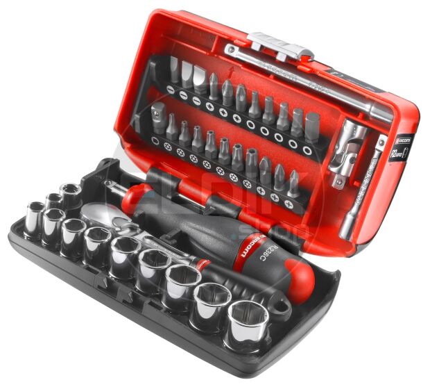 Facom RL.NANO1 37 Delige NANO Doppenset 1/4"