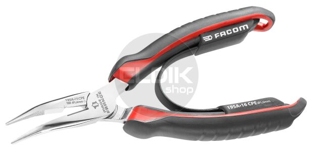 Facom 195A.16CPE Punttang met Gebogen Bekken 160 mm