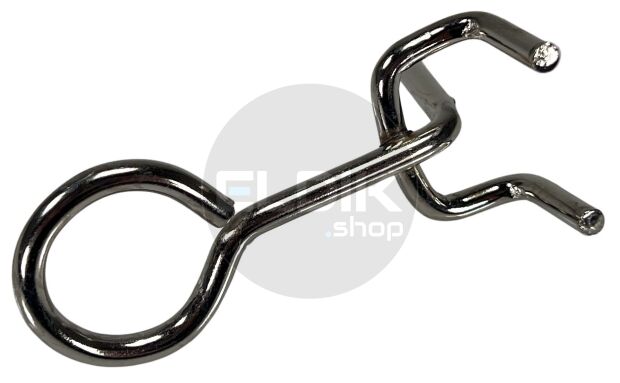 E-Tools | premium line Haak rond lengte 40mm diameter 17,5mm