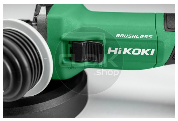 Hikoki G1813DEW4Z Accu haakse slijpmachine - 18V / 125 mm - Exclusief lader en accu's