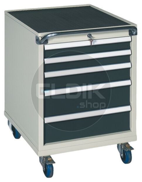 E-Tools | premium line 71975 5 Laden Gereedschapswagen - Lichtgrijs/Antraciet