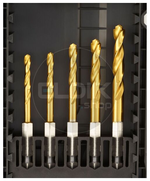 Facom EN.1J24PB 24 Delige Max Impact Bit- en Borenset